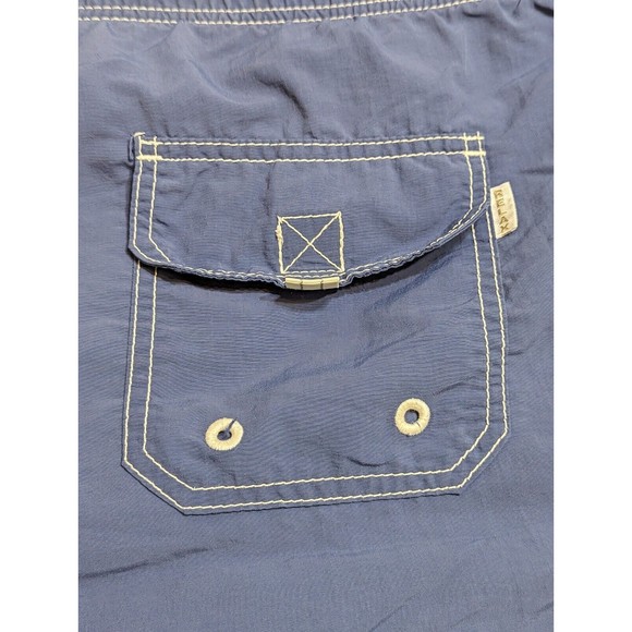 Tommy Bahama Bathing Suit Mens Size Large Swim Trunks Blue Lined Swimsuit Pocket - Picture 6 of 13